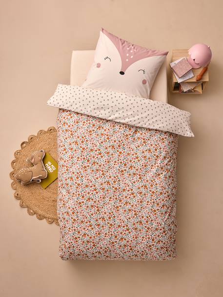 Parure enfant Magicouette RETROFLOWER blanc imprimé - vertbaudet enfant 