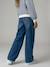 Pantalon large fille denim bleu clair+bleu moyen+denim gris - vertbaudet enfant 