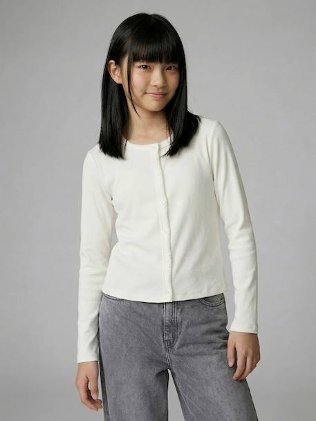 Fille-T-shirt manches longues 