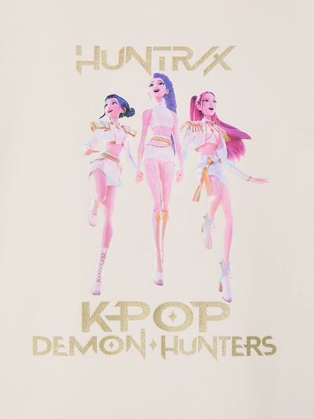T-shirt KPOP Demon Hunters écru - vertbaudet enfant 