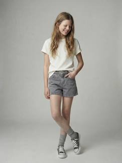-Short enfant en denim coton