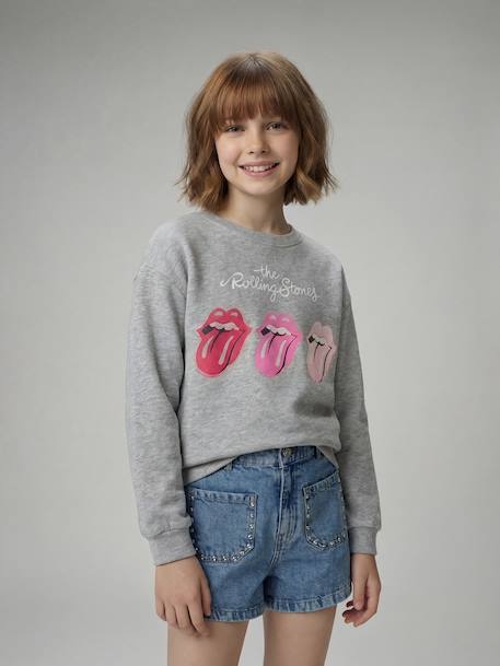 Short denim bleu clair - vertbaudet enfant 