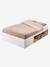 Tweepersoonsbed met opbergruimte 140x190cm wit - vertbaudet enfant 