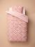 Bedovertrek en kussensloop roze, bedrukt - vertbaudet enfant 