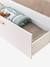 Lit double avec rangement ASPEN 140x200cm blanc - vertbaudet enfant 