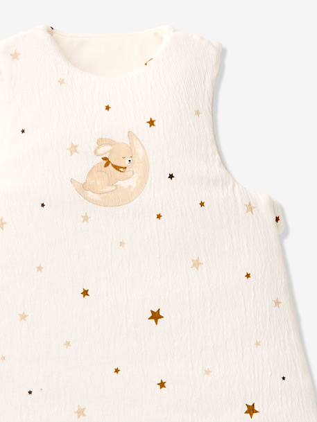 Gigoteuse jersey gauffré bébé écru - vertbaudet enfant 
