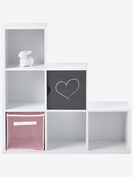 Meuble de rangement 6 cases BLANC - vertbaudet enfant 
