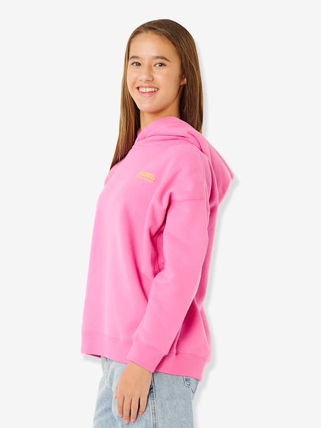 Sweat à capuche fille rose - vertbaudet enfant 