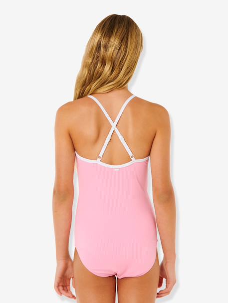 Maillot de bain une pièce fille rose - vertbaudet enfant 