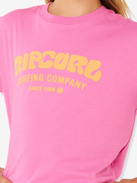 Tee shirt manches courtes fille rose - vertbaudet enfant 