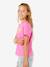 Tee shirt manches courtes fille rose - vertbaudet enfant 