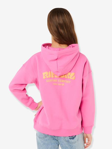 Sweat à capuche fille rose - vertbaudet enfant 