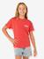 T-shirt met korte mouwen voor meisjes rood - vertbaudet enfant 