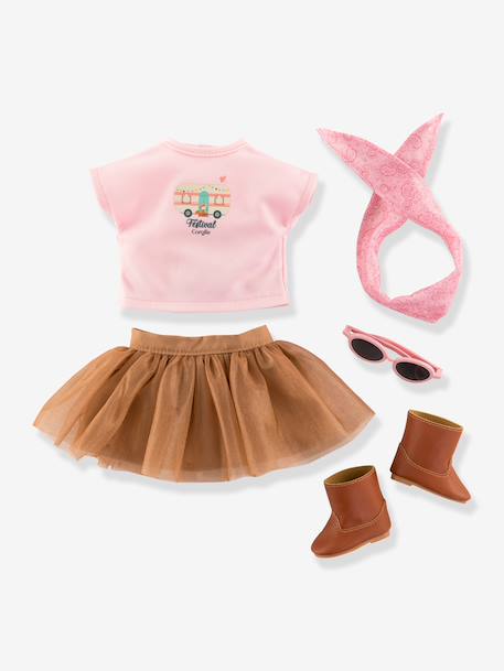 Coffret poupons festival marron - vertbaudet enfant 
