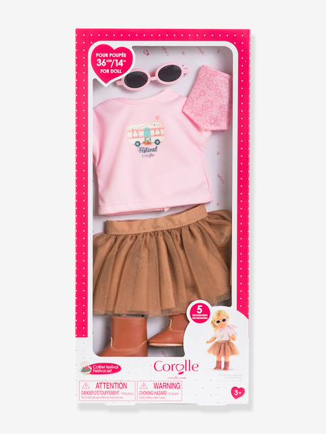 Coffret poupons festival marron - vertbaudet enfant 