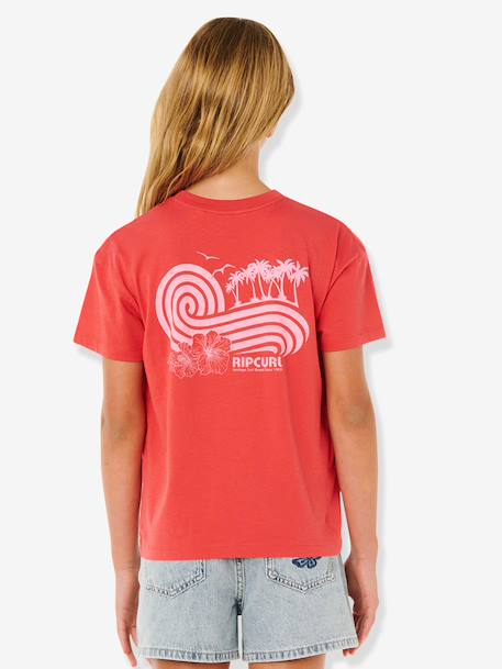 T-shirt manches courtes fille rouge - vertbaudet enfant 