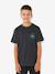 T-shirt garçon manches courtes noir - vertbaudet enfant 