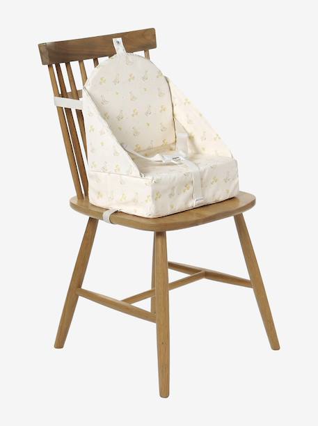 Rehausseur de chaise beige imprimé+blanc imprimé+bleu grisé+écru+GRIS+multicolore+noisette+noisette+rayé blanc+rose pâle - vertbaudet enfant 