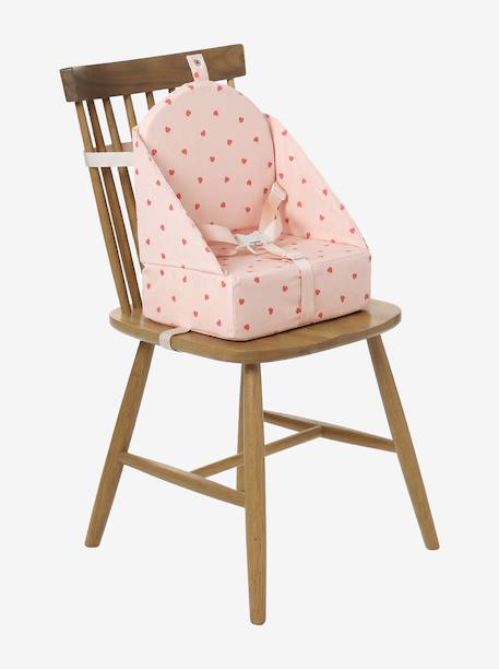Stoelverhoger beige, bedrukt+ecru+Grijs+grijsblauw+hazelnoot+hazelnoot+lichtroze+meerkleurig+wit, bedrukt+wit, gestreept - vertbaudet enfant 