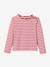 T-shirt manches longues rayé rouge - vertbaudet enfant 
