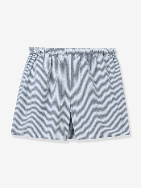 Skort voor meisjes blauw, gestreept - vertbaudet enfant 