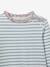 T-shirt manches longues marinière rose clair - vertbaudet enfant 