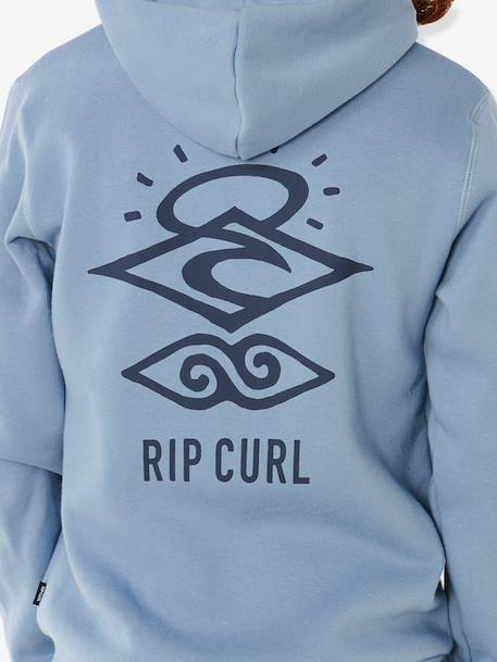 Sweat à capuche garçon bleu grisé - vertbaudet enfant 