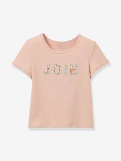 -Tee shirt fille motif joie