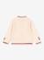 Cardigan brodé cerise beige - vertbaudet enfant 