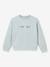 Sweat fille Amour bleu clair - vertbaudet enfant 