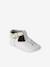 Baby sloffen leer goud+wit - vertbaudet enfant 