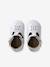 Chaussons bébé cuir blanc+or - vertbaudet enfant 
