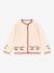 Cardigan brodé cerise beige - vertbaudet enfant 