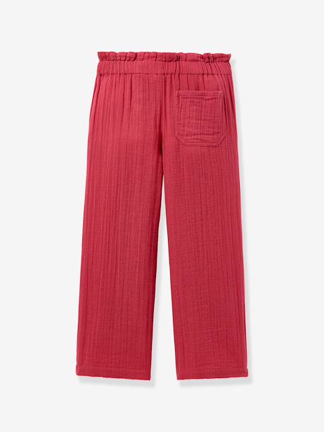 Pantalon ceinturé fille grenadine - vertbaudet enfant 