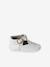 Baby sloffen leer goud+wit - vertbaudet enfant 