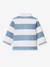 Polo met strepen en lange mouwen blauw, gestreept - vertbaudet enfant 