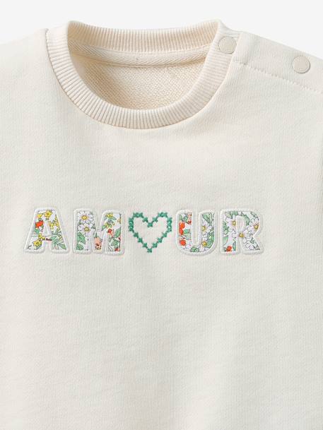 Sweat bébé vert clair - vertbaudet enfant 