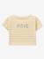 T-shirt rayé motif rêve fille vert clair - vertbaudet enfant 