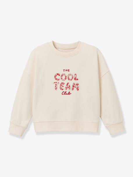 Sweat Cool Team rouge - vertbaudet enfant 