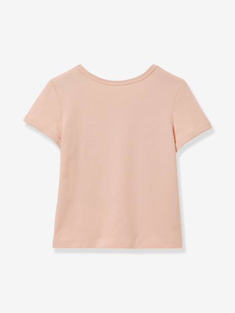Tee shirt fille motif joie vert clair - vertbaudet enfant 