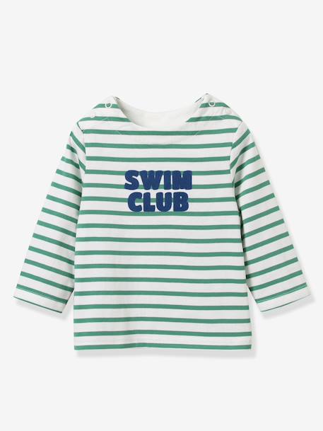 Bébé-Tee shirt bébé rayé manches longues