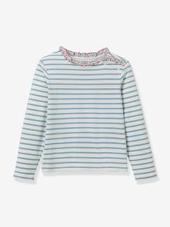 -T-shirt manches longues marinière