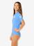 T-shirt de surf manches courte fille bleu+rose - vertbaudet enfant 