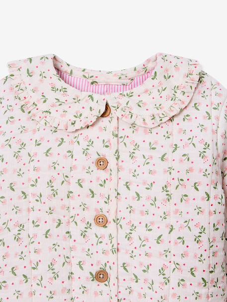 Veste imprimée bébé vert clair - vertbaudet enfant 