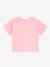 T-shirt met regenboogpailletten voor meisjes DANAMADE roze (poederkleur) - vertbaudet enfant 