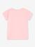 T-shirt fille avec arc-en-ciel en sequins DANAMADE bleu glacier+rose poudré - vertbaudet enfant 