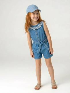 -Combishort en denim