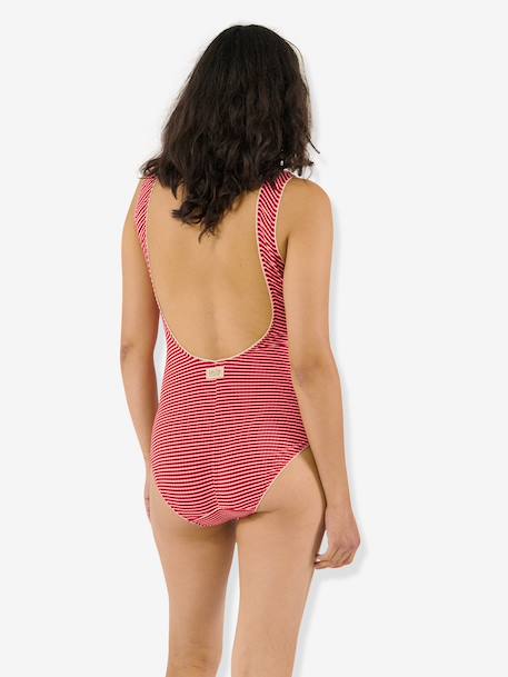 Maillot de bain une pièce grossesse rouge - vertbaudet enfant 