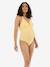 Maillot de bain 1 pièce maternité jaune - vertbaudet enfant 
