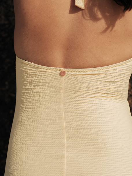 Maillot de bain 1 pièce maternité jaune - vertbaudet enfant 